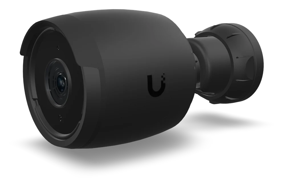 Zwarte Ubiquiti UniFi G6 Bullet camera